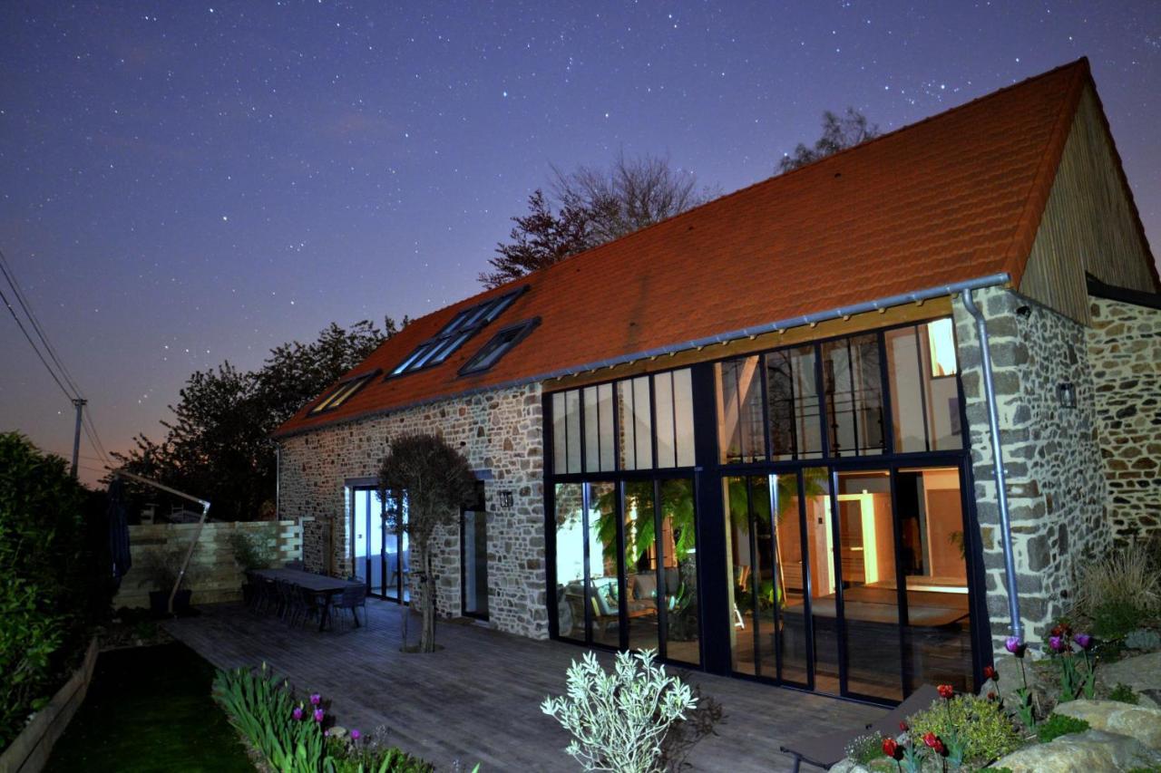 La Grange De Tissey Grand Gite Avec Spa Et Sauna Dragey エクステリア 写真